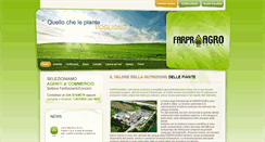 Desktop Screenshot of agro.farpro.it